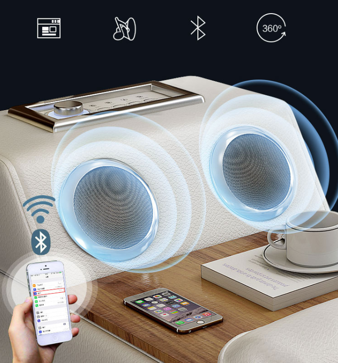 Multifunctional Smart Bed with Integrated Projector – Ultimate Comfort & Technology