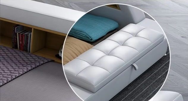 Multifunctional Smart Bed with Integrated Projector – Ultimate Comfort & Technology